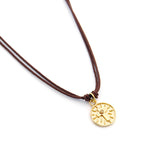 GRANO DE MOSTAZA - collar 12mm con cordón